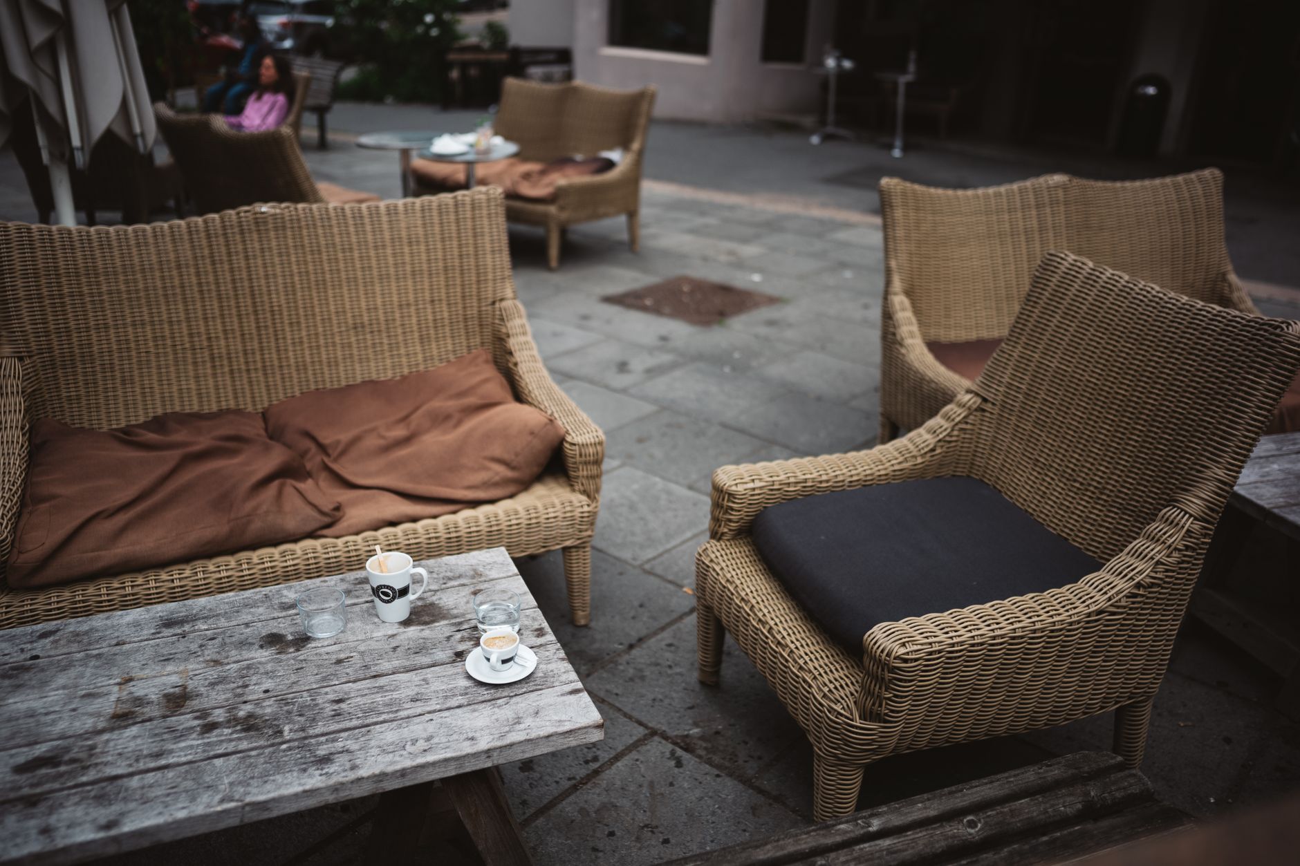 Independent cafes and shops in the Grunerlokka district of Oslo