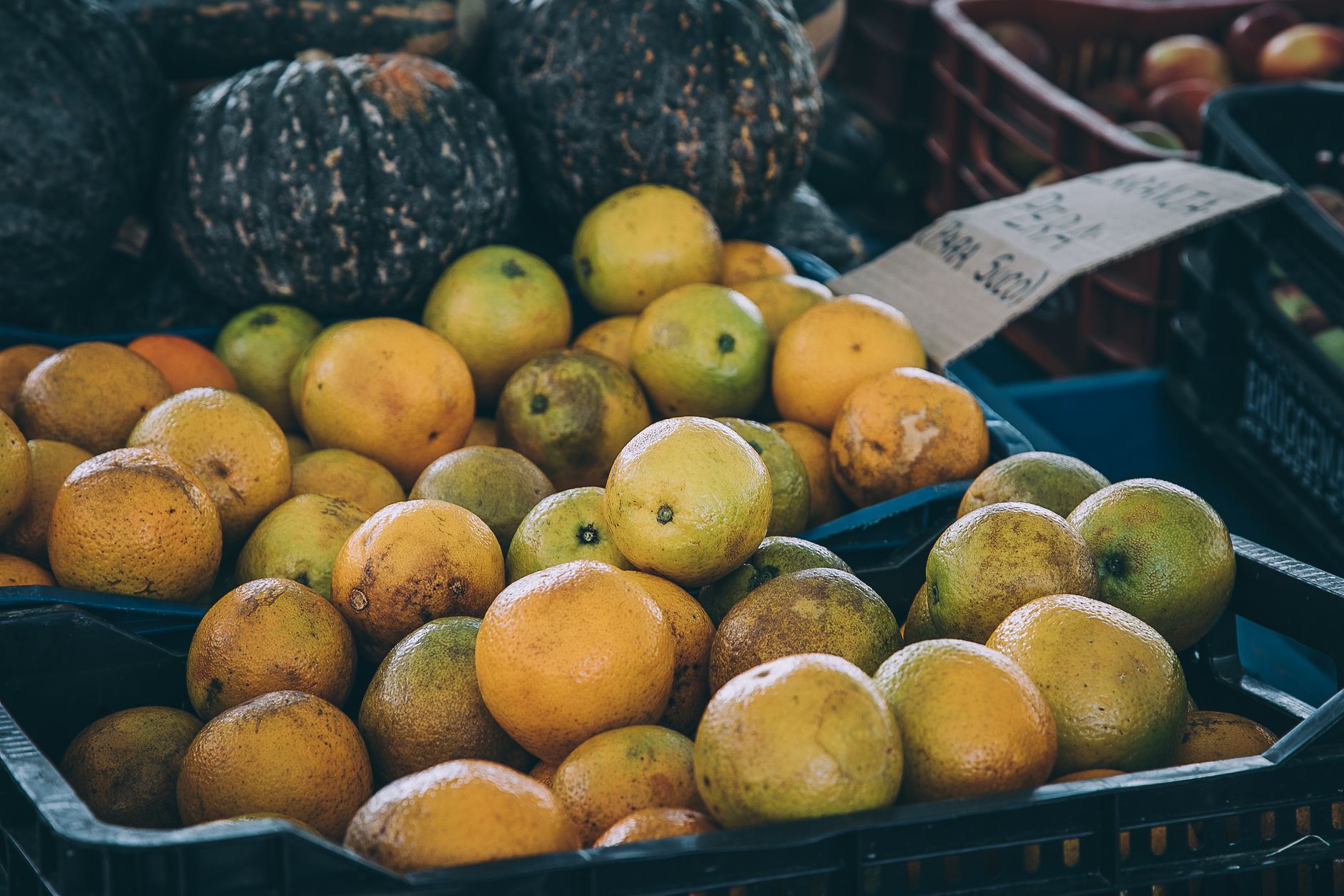 Local market with fresh fruit in Petrolina