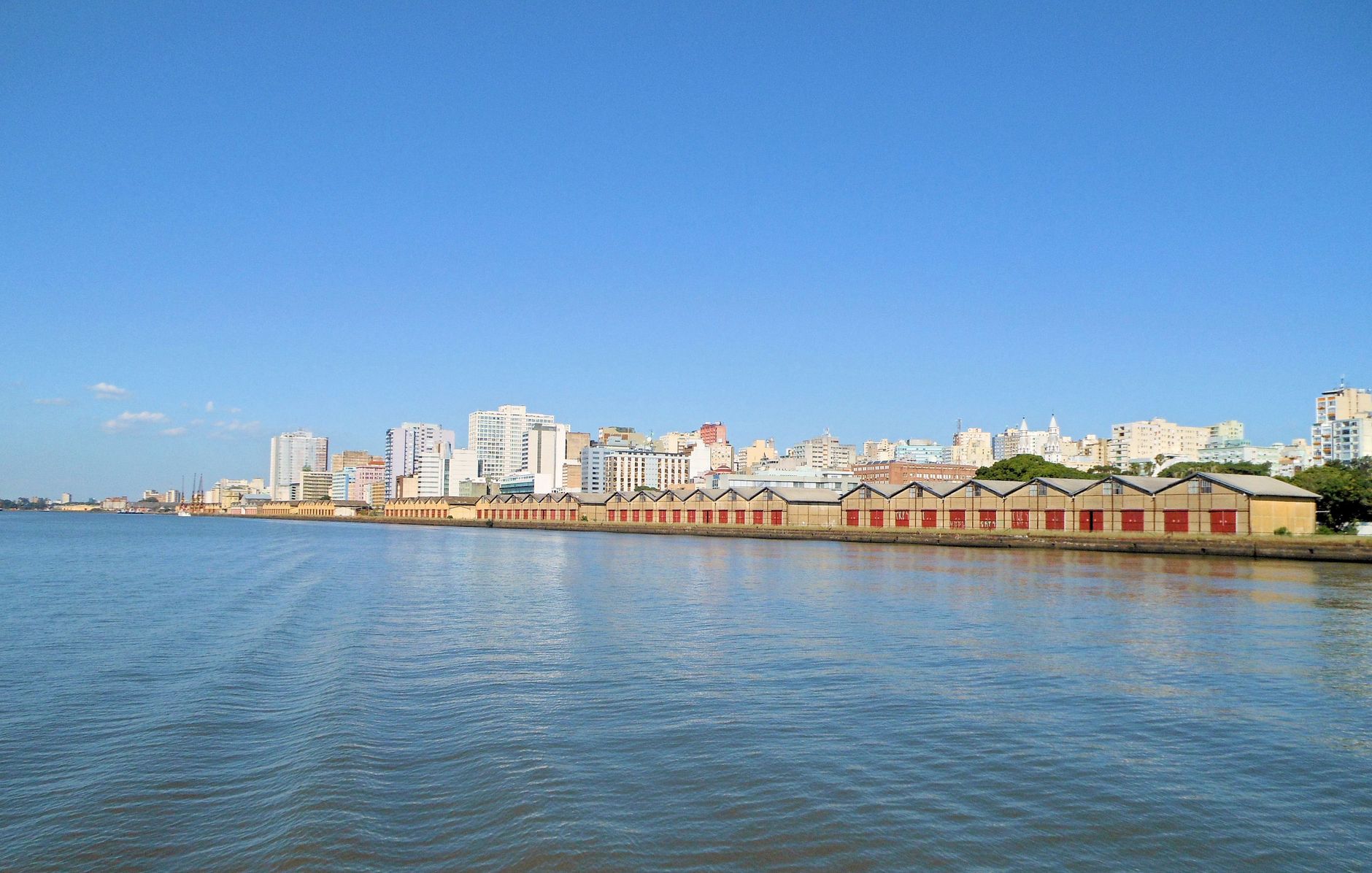 Vista da cidade de Porto Velho a partir do rio