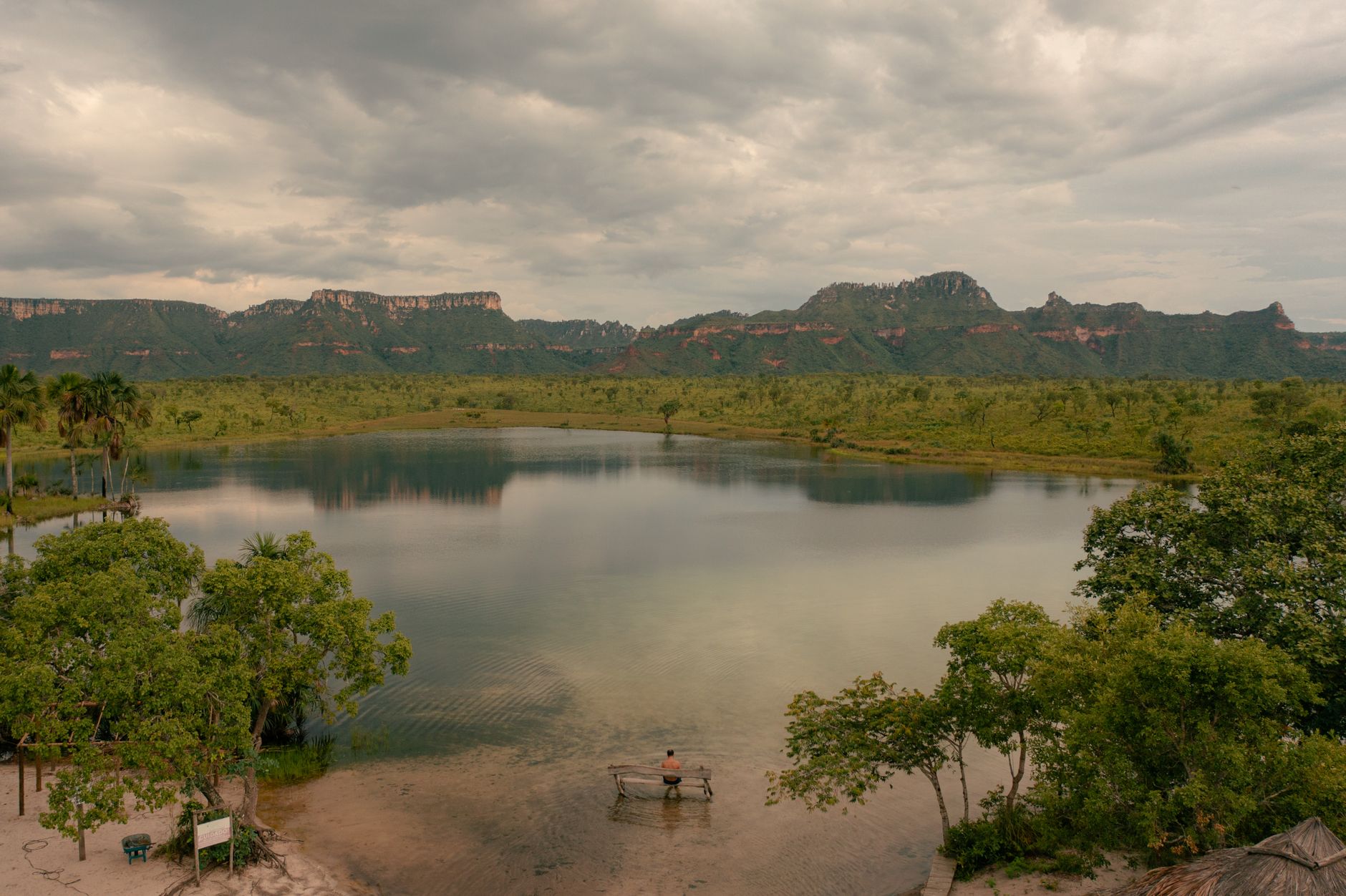 Vista do rio Tocantins em Marabá, Pará