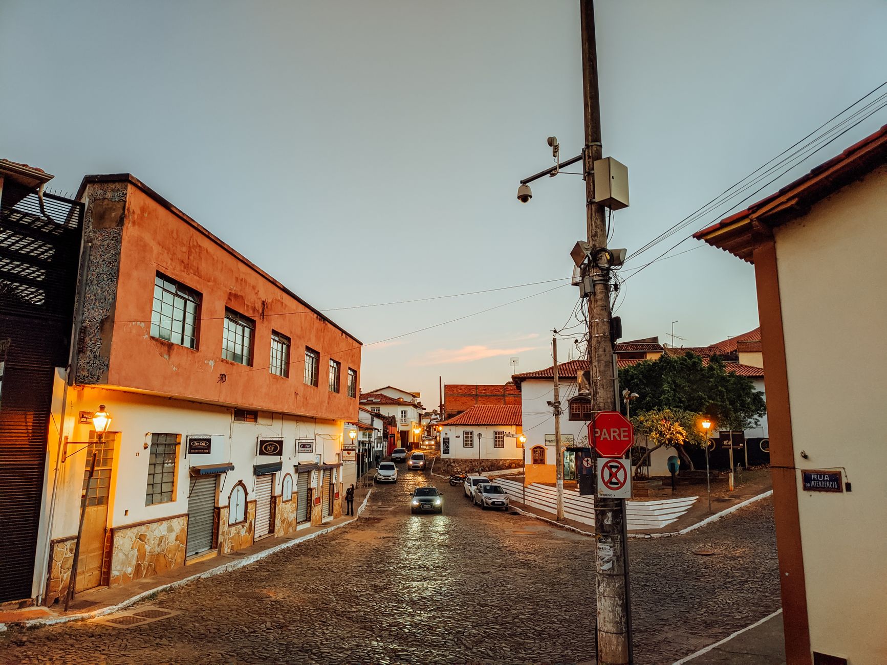 Centro da cidade de Juína, Mato Grosso