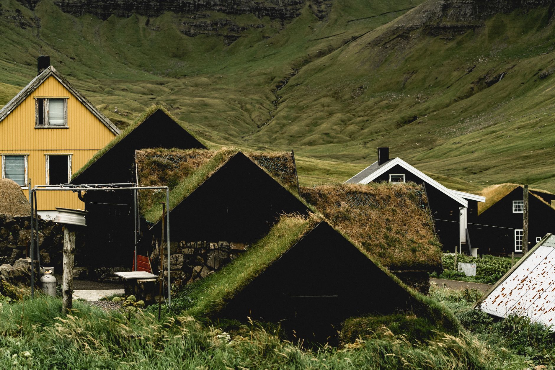 Turf house & Arctic Dome